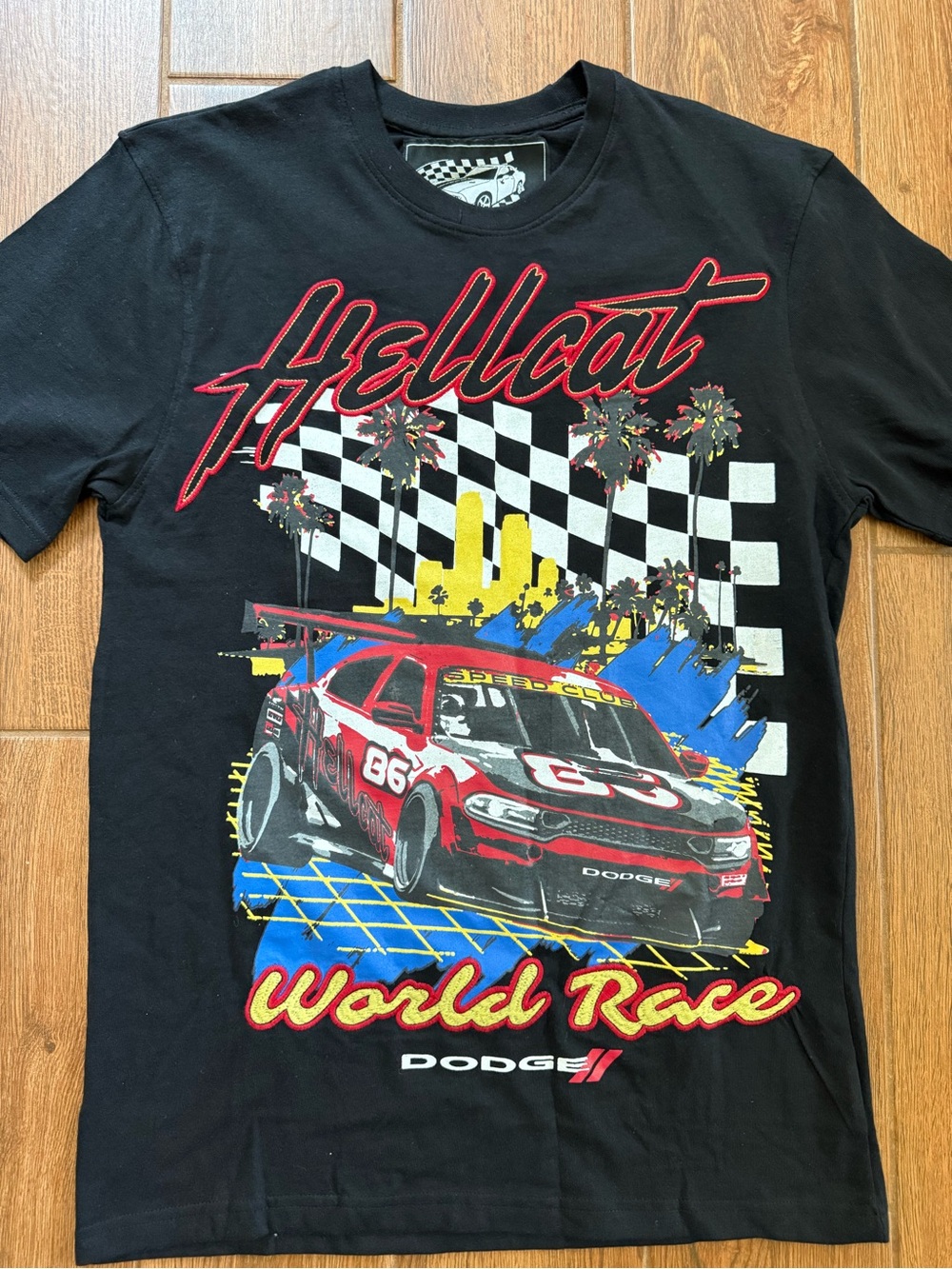 Reason x dodge hellcat graphic tee / men’s large